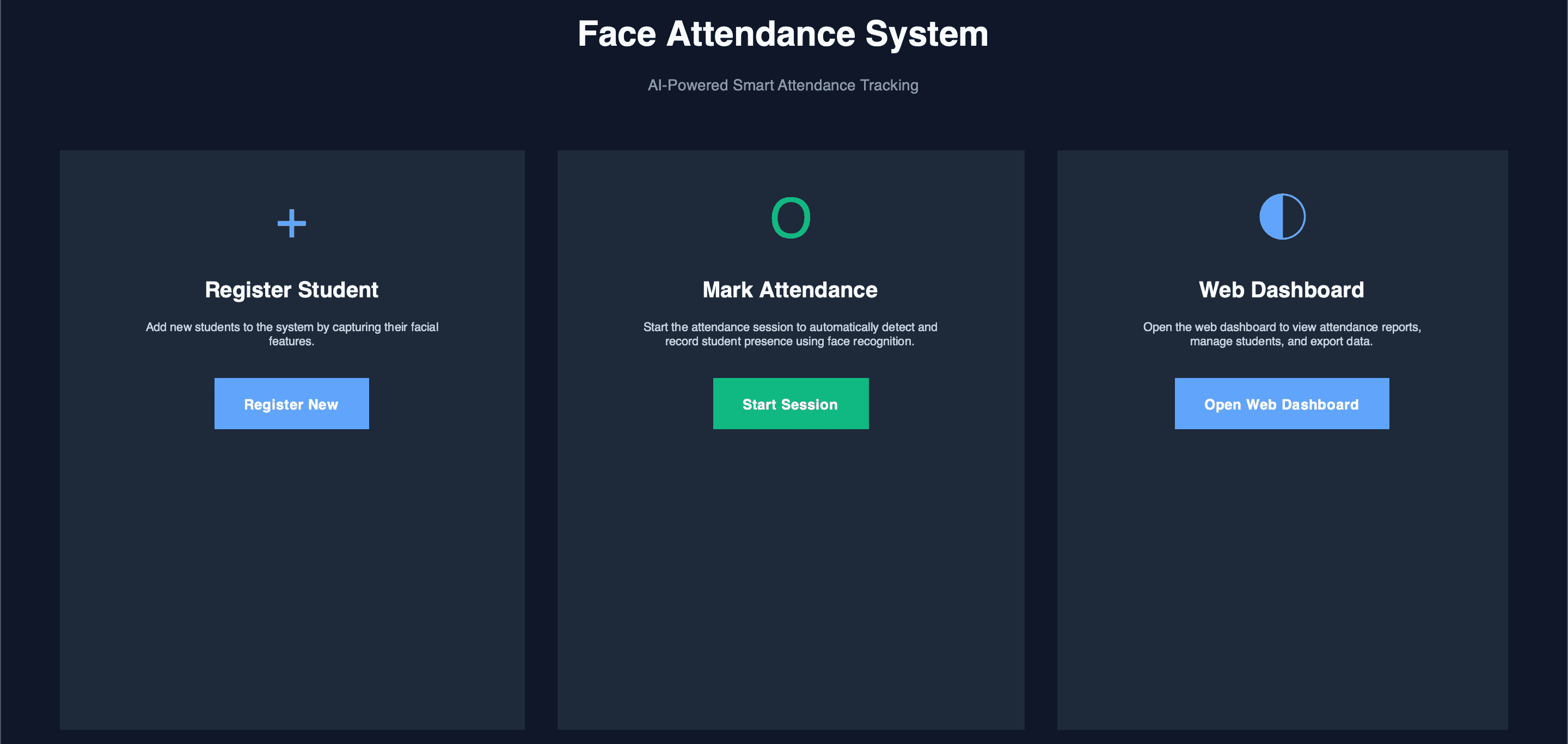 Face Attendance System
